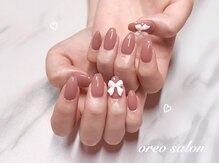 オレオサロン 池袋(oreo salon)/ワンカラー /ガーリネイル