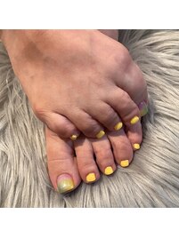 【フット】親指アート