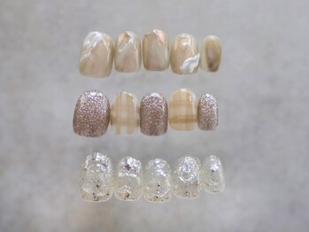 ウィップ(the wip)の写真/爪が小さい方や伸ばせない方にも似合うデザインを。【オフケア込◆シルバー定額¥4400/ゴールド定額¥5500】