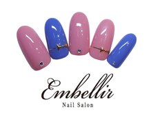 アンベリール 横浜店(Embellir)/(211)スタッズリボンネイル
