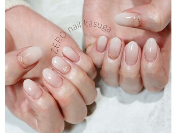 ヘアーゼロネイル(HAIR ZERO nail)/シンプルグラデーション