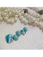 フォルチェ ゆめタウン東広島店(Folche)/大理石ネイル