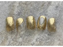グラッドネイル 銀座店(GLAD nail)/ニュアンスミラーネイル