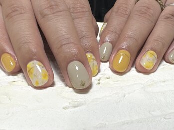 デューネイルスタジオ(dew nail studio)/mimosa