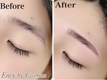エンヴィバイコスメーア(Envy by Cosmea)/美眉Waxで前髪を上げれる眉へ♪