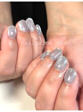 ニコ(nico)/水色透明感マグ