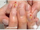 ドライフラワーnail