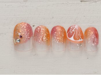 ノーネイル 大宮(NO NAIL)/フルーツ （オレンジ） ￥4990