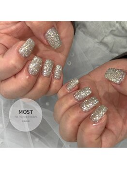モスト(MOST)/キラキラフラッシュネイル