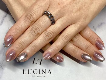 ネイルスタジオ ルキナ(LUCINA)/T-262 大人上品うる艶ネイル