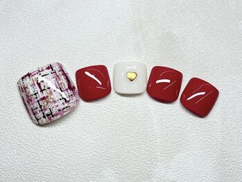 エヌエーブランカ 東白楽店(n.a.blanca)/フット【シーズンアート】1月2月