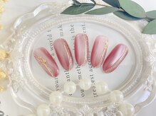 センシー ネイル スタジオ(Sensy Nail Studio)/春らしさ満点のフェミニンネイル