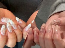 ネイルアバンス 鳳店(Nail AVANCE.)の雰囲気（レース、クロスパーツもできます♪お気軽にご相談ください★）
