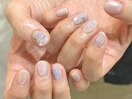 ブルーニュアンスネイル