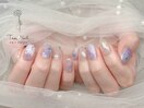 紫陽花ネイル♪