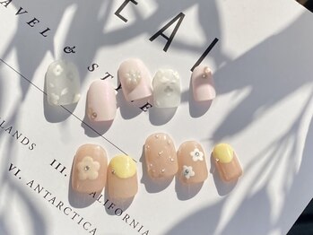 シェリーラメール 渋谷(cherielamer)/flower nail
