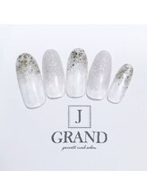 ジェイグランド(JGRAND)/ラメグラデーションネイル