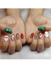 エムネイル(Ｍ)/_クリスマスネイル_ 