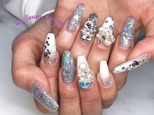 アン ジョーヌドラゴ/【ロングネイル】ホワイトネイル