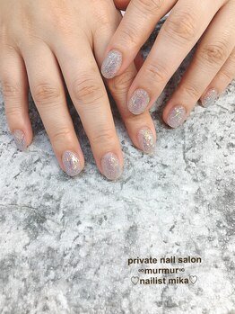 プライベート ネイルサロン マーマ(murmur)/キラ艶ネイル