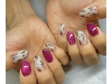 ネイルアンドアイラッシュスタジオ シュシュ(chouchou)/秋トレンド・アニマルデザイン