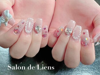 サロンド リアン(Salon de Liens)の写真/【10：00～22：00迄営業】お急ぎの方もスピーディーに仕上げる♪シンプル/スカルプ/つけ放題/アート充実☆