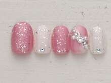 ノーネイル 大宮(NO NAIL)/リボンビジュー　￥4990