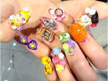 リールエム 高石店(Riru_M)の写真/◆キャンペーン◆ハンド+フットワンカラー¥8800/マグネットorフラッシュネイル¥7150/サマーネイル¥8800♪