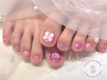 ネイルズガッシュ 溝の口店(NAILs GUSH)の写真/おしゃれは足元から♪うるキラから派手かわいいまで挑戦できちゃう！イベントや旅行前にもおすすめ！