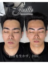 ジョエルワックス 沖縄那覇店(JOELLE WAX)/自眉を生かした、HBL