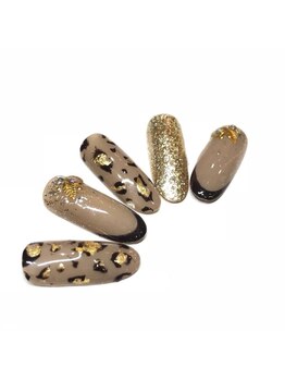 エトワール 大垣店(Etoile)/ひょう柄ネイル☆