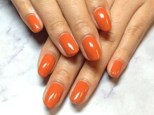 ラウト デコレーションアンドネイルサロン(Lauto Decoration&Nail Salon)/オレンジネイル