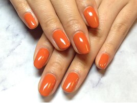 オレンジネイル