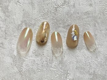 ミラネイル(Mila nail)/【定額￥6500】大人ベージュ