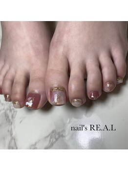 ネイルズリアル 倉敷(nail's RE.A.L)/ニュアンスネイル