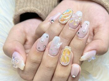 セリシール(Cericier)/オーロラパーツネイル