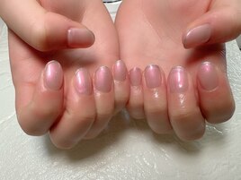 パールカラーネイル