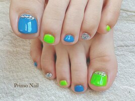 ★ネオンワンカラーフット★