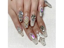 キュアバイアニーアンドジーノ(Qa by Annie&Gino)/ゴテゴテネイル