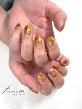 ファミーユ 池袋東口店(Famille)/秋ネイル