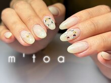 ムートア(m'toa)/クリスマスネイル/フィルイン