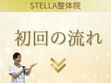 ステラ整体院(STELLA整体院)/初回の流れ
