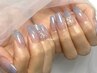 【8月限定★涼しげ美女ネイル】爽やか＆透明感うる艶グラデーション¥6900