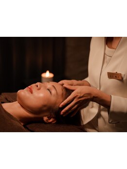 ヘッドスパで癒されたい