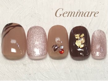 ジェンマーレ 青葉台店(Gemmare)/マグネットバレンタインネイル