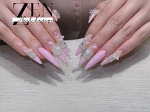 ゼン ネイル デザイン 池袋(ZEN NAIL DESIGN)/* 長 さだしやり放題×つけ放題