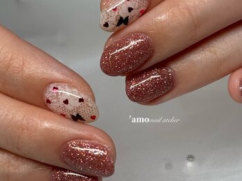 アモネイルアトリエ('amo nail atelier)/レースネイル♪