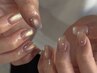 【HAND】マグネット × 細フレンチデザイン ¥8,000