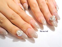 リンドゥネイル 上小田井店(Rindu Nail)/ベージュ系グラデ