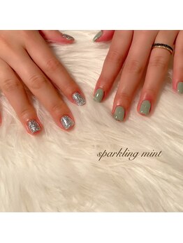 スパークリング ミント 森ノ宮店(sparkling mint)/ワンカラーコース♪